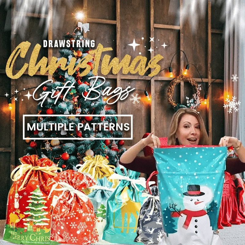 🎅LETZTER TAG – KAUF1 ERHALTE 1 GRATIS🎁Die weltbeste Weihnachtsgeschenktüte mit Kordelzug