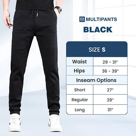 đ„HEIĂER SALE 50 % RABATTđ„° MultiPants â StrapazierfĂ€hige Cargohose mit hoher ElastizitĂ€t und mehreren Taschen