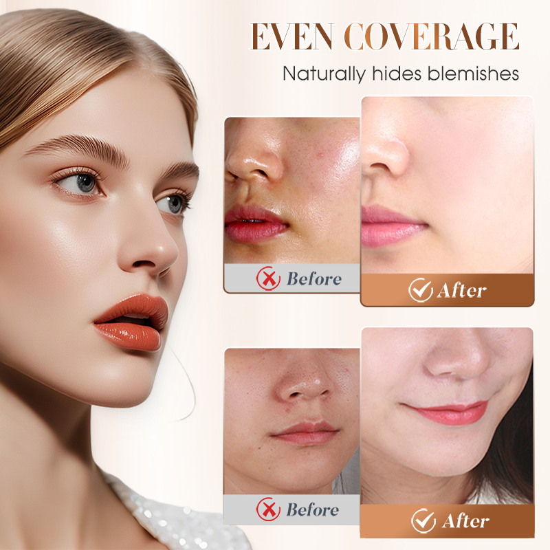 💜LETZTER TAG – KAUF 1 ERHALTE 1 GRATIS💜Langanhaltende, wasserfeste Cushion-Foundation