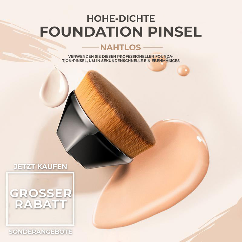 Hochdichter, nahtloser Foundation-Pinsel