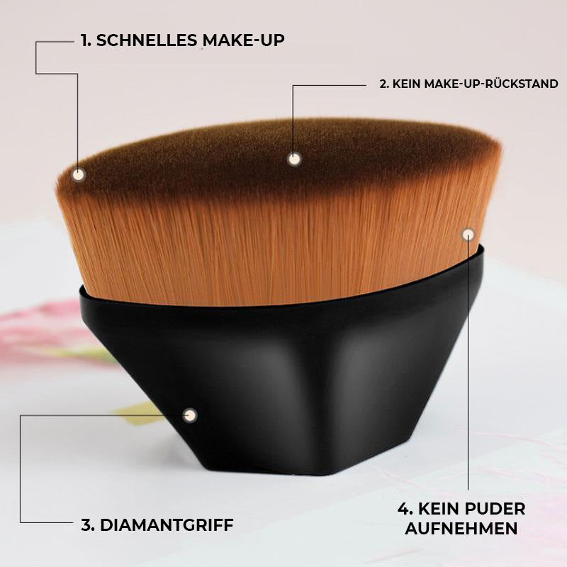 Hochdichter, nahtloser Foundation-Pinsel