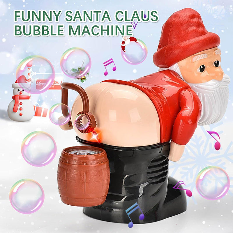 đ
XMAS Angebote-50%Rabatt đ Lustige Weihnachtsmann Seifenblasenmaschine