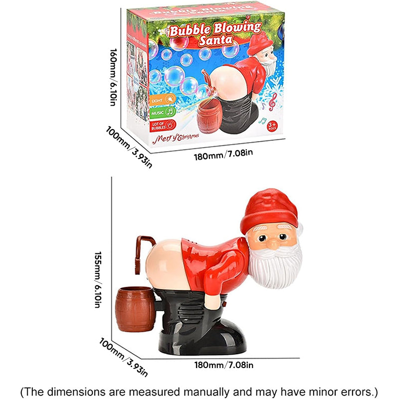 đ
XMAS Angebote-50%Rabatt đ Lustige Weihnachtsmann Seifenblasenmaschine