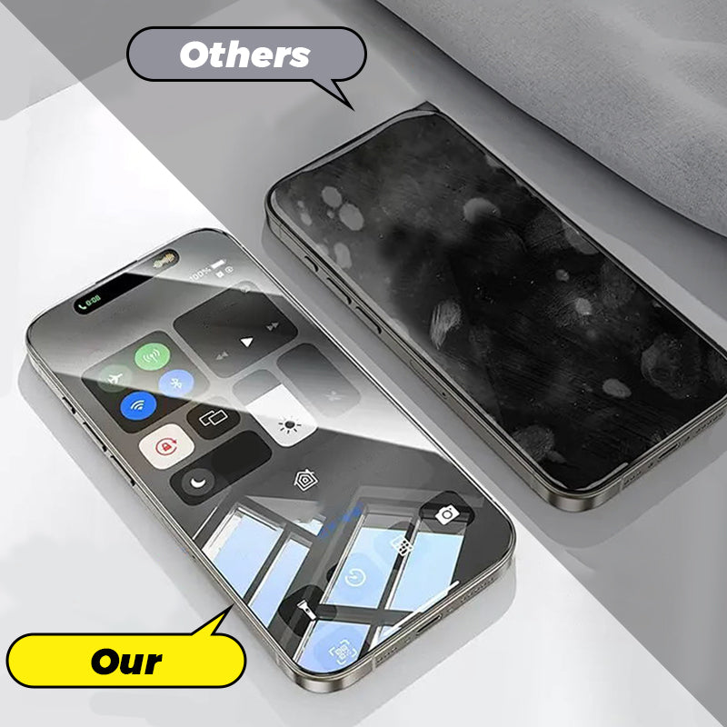 đ±Kaufe 1, erhalte 1 gratisđ±4K HD/Anti-Peeping-Displayschutz aus gehĂ€rtetem Glas mit automatischer Staubentfernungsinstallation fĂŒr das iPhone