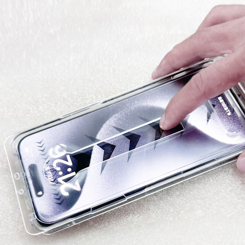 đ±Kaufe 1, erhalte 1 gratisđ±4K HD/Anti-Peeping-Displayschutz aus gehĂ€rtetem Glas mit automatischer Staubentfernungsinstallation fĂŒr das iPhone