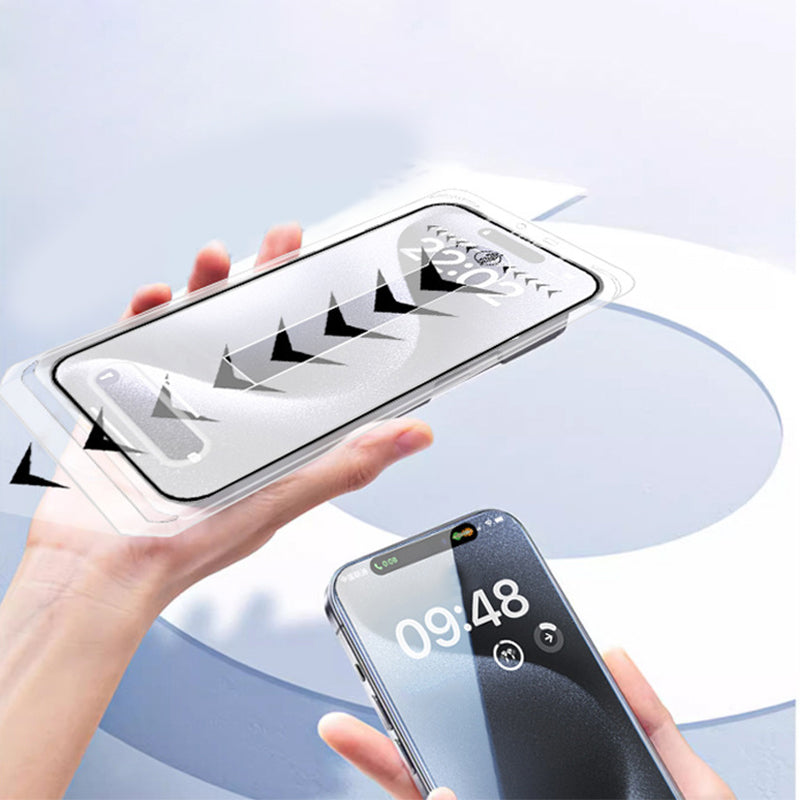 đ±Kaufe 1, erhalte 1 gratisđ±4K HD/Anti-Peeping-Displayschutz aus gehĂ€rtetem Glas mit automatischer Staubentfernungsinstallation fĂŒr das iPhone