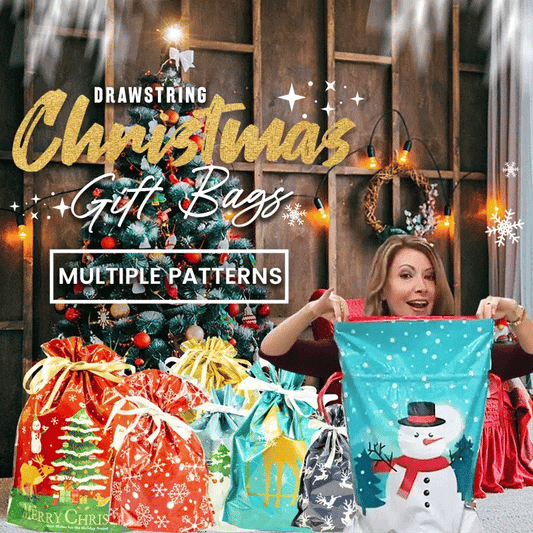 🎅LETZTER TAG – KAUF1 ERHALTE 1 GRATIS🎁Die weltbeste Weihnachtsgeschenktüte mit Kordelzug