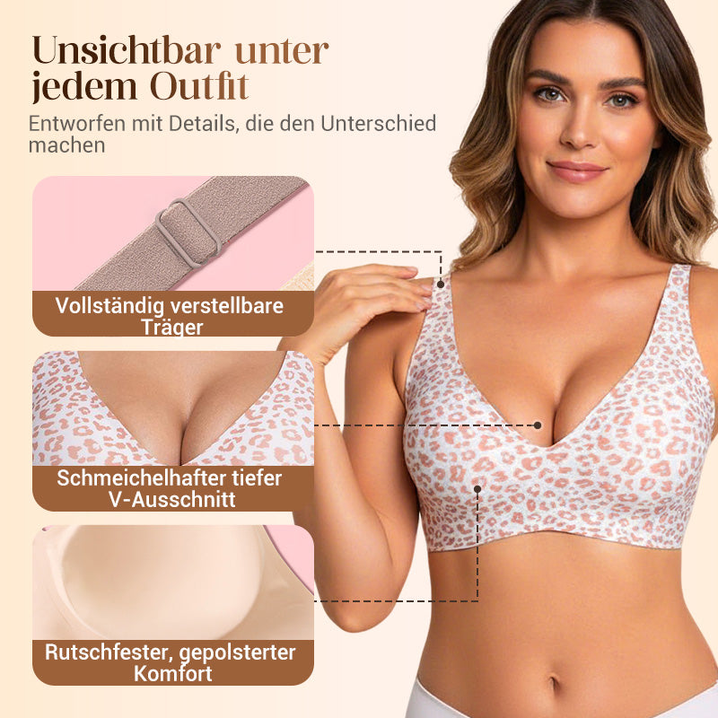 LETZTER TAG AKTION-KAUF 1 ERHALTE 1 GRATIS🔥 Über 10.000 Stück diese Woche verkauft! 💕 Bequeme, kabellose BHs für Damen aus weichem Material, Push-up-Bralettes, nahtlose T-Shirt-BHs, tief ausgeschnittene BHs für jeden Tag.