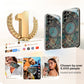 Bunte Blaue Lotusblume Totem Hülle für Samsung S Serie – Erhalte ein GRATIS Exquisites Diamantarmband!🔥