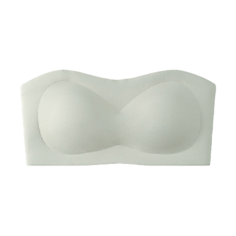 💞Damen-BHs ohne Träger, Push-up-BHs, Bandeau-BHs, rutschfeste, bügellose, stützende, gepolsterte BHs, nahtlose, bequeme Tube-BHs und Jelly-BHs