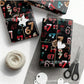 🎁🎄 Lustiges Weihnachts-Zahlen-Muster Geschenkpapier – Mach Deine Geschenke Unvergesslich!