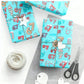 🎁🎄 Lustiges Weihnachts-Zahlen-Muster Geschenkpapier – Mach Deine Geschenke Unvergesslich!