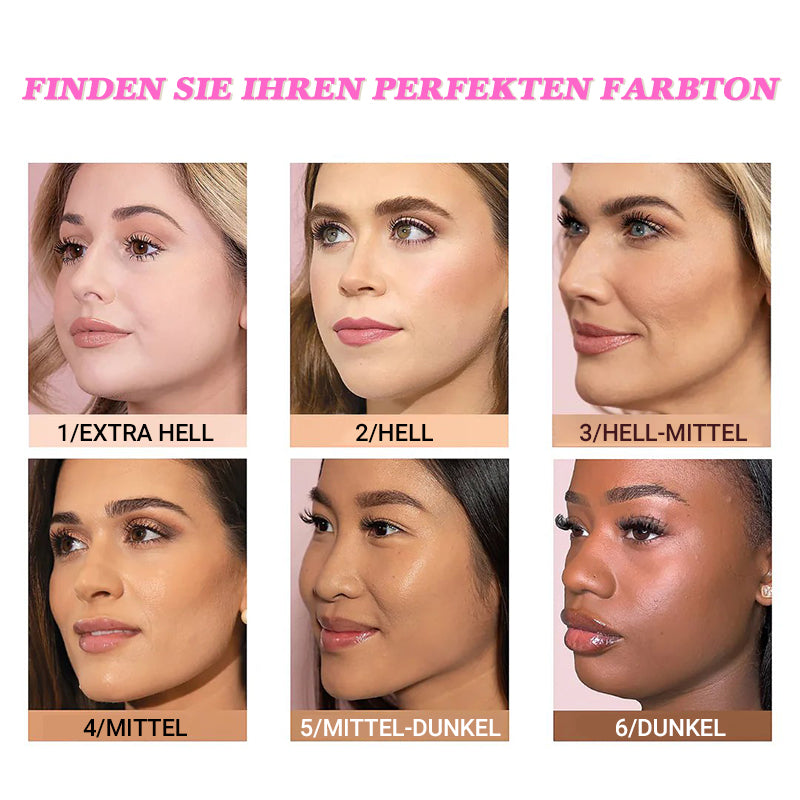 💜LETZTER TAG – KAUF 1 ERHALTE 1 GRATIS💜Langanhaltende, wasserfeste Cushion-Foundation