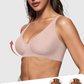 💜Begrenzte Zeit 50% Rabatt💜Nahtloser Push-up-BH mit tiefem V-Ausschnitt und ohne Bügel