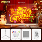 🎄Weihnachtsaktion 49% Rabatt🎁Kreatives wiederbeschreibbares Acryl-LED-Nachrichtenschild