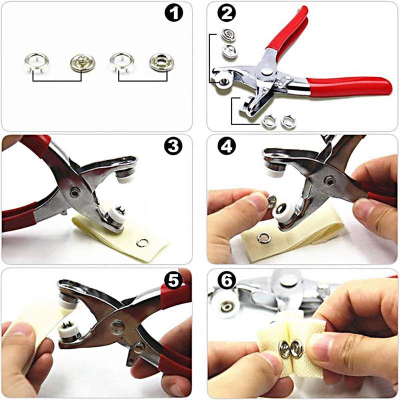 💜 LETZTER TAG ANGEBOT – 50 % RABATT 💜Druckknopf-DIY-Handwerksset