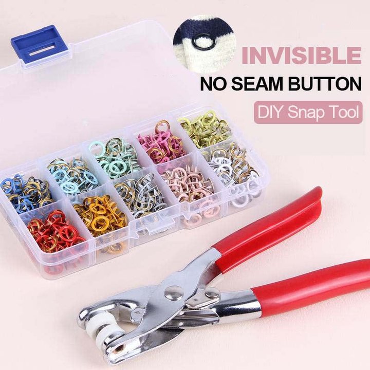 💜 LETZTER TAG ANGEBOT – 50 % RABATT 💜Druckknopf-DIY-Handwerksset