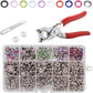💜 LETZTER TAG ANGEBOT – 50 % RABATT 💜Druckknopf-DIY-Handwerksset