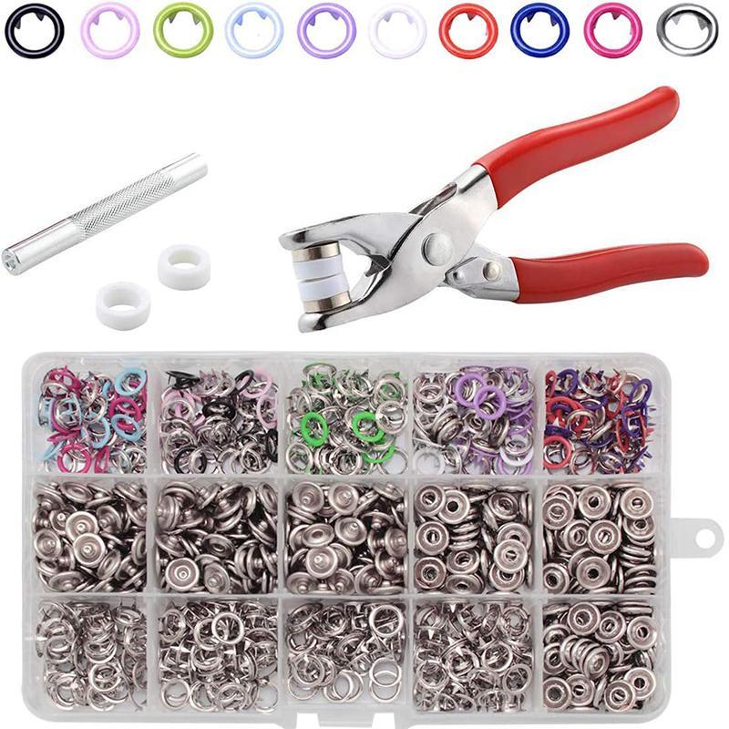 💜 LETZTER TAG ANGEBOT – 50 % RABATT 💜Druckknopf-DIY-Handwerksset