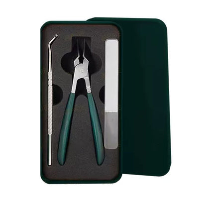 🔥HEIßER SALE 50 % RABATT🥰Anti-Splash 25 ° Slant Edge Nagel Clipper 3-teiliges Set
