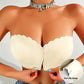 🔥 Letzter Tag 50% Rabatt! 🔥Nahtloser trägerloser Bandeau-BH mit Frontverschluss