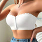 🔥 Letzter Tag 50% Rabatt! 🔥Nahtloser trägerloser Bandeau-BH mit Frontverschluss