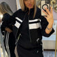 ❄️LETZTER TAG – 51 % RABATT 💖 Damen-Set aus Stehkragenjacke und Kleid