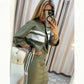 ❄️LETZTER TAG – 51 % RABATT 💖 Damen-Set aus Stehkragenjacke und Kleid