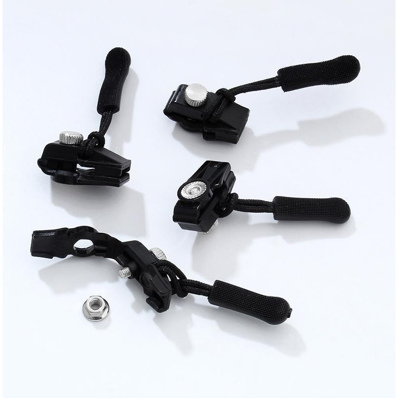 🛠️ KAUFEN 1 ERHALTEN 2! ✨ Einfach zu Installierendes Reparatur-Set für Reißverschluss-Zipper - Enthält 8 Griffstile & 12 Schieber für Taschen, Jacken & Koffer 🔩📦