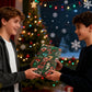 🎁🎄 Lustiges Weihnachts-Zahlen-Muster Geschenkpapier – Mach Deine Geschenke Unvergesslich!