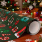 🎁🎄 Lustiges Weihnachts-Zahlen-Muster Geschenkpapier – Mach Deine Geschenke Unvergesslich!